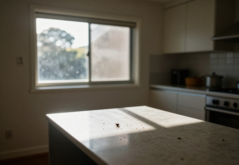 Bed bugs in a mattress seam in an Ashfield apartment